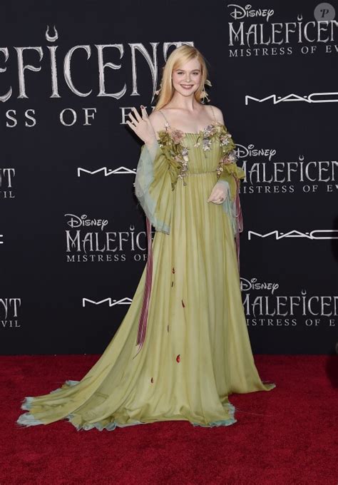 Photo Elle Fanning à La Première De Maleficent Mistress Of Evil Au