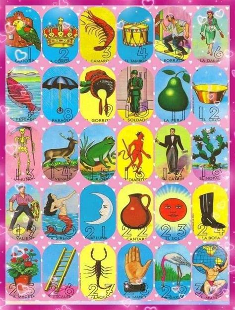 pin de maria shepard en loteria cartas de loteria mexicana loteria mexicana cartas cartas de