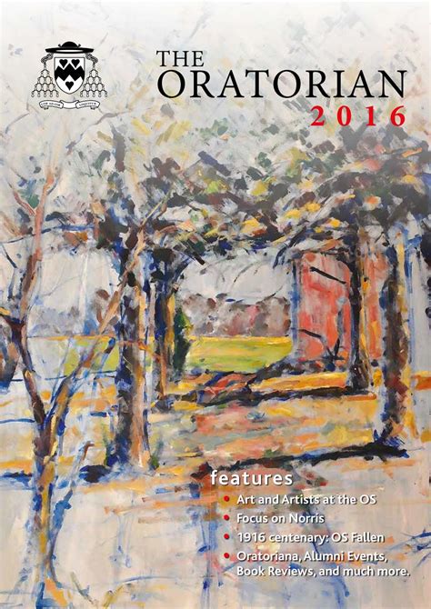 Oratorian 2016 By The Oratory School Society Issuu