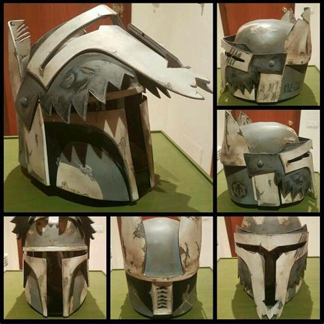 Mandalorian Custom Helmet Star Wars Art Star Wars