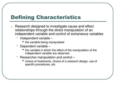 Ppt Defining Characteristics Powerpoint Presentation Free Download