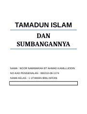 Untuk mencapai bangsa yang cerdas, harus terbentuk. BAB 8.pptx - BAB 8 TAMADUN ISLAM DAN SUMBANGANNYA 8.1 ...