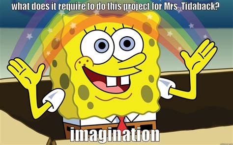 Spongebob Imagination Quickmeme