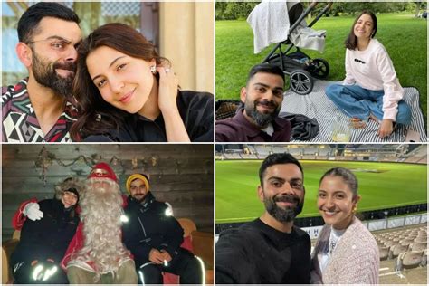 From Washing Utensils To Posing With Santa Anushka And Virats Unseen
