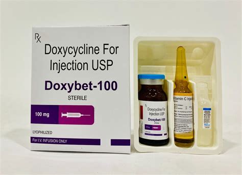 Doxybet 100 Doxycycline 100 Mg Inj At Rs 749vial In Panchkula Id