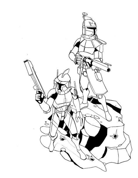 Commander Cody Coloring Pages Coloring Pages