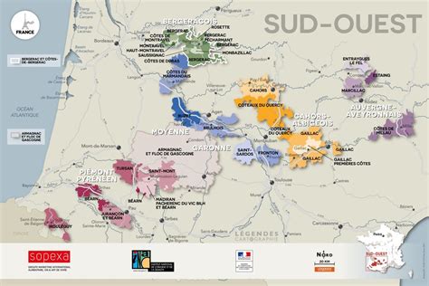 The Vast South West Wine Region Extends From The Maps On The Web