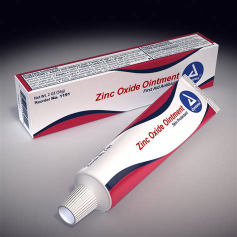 Dynarex Zinc Oxide Ointment 2 Oz Tube Scented Cream