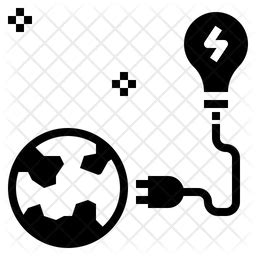 Energy Icon of Flat style - Available in SVG, PNG, EPS, AI & Icon fonts | Icon font, Eps, Icon