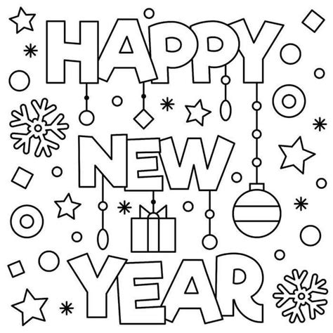 Click here pdf january template. January Coloring Pages Printable | New year coloring pages ...