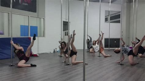 Pole Dance Coreografía Para Principiantes Fearless Sport Club Vilanova I La Geltrú Youtube