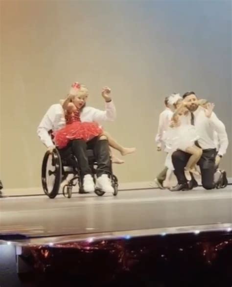Wheelchair Bound Dad Performs With Daughter At School Event