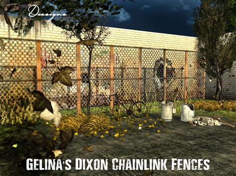 My Sims 4 Blog Dixon Chain Link Fence Conversion By Daer0n