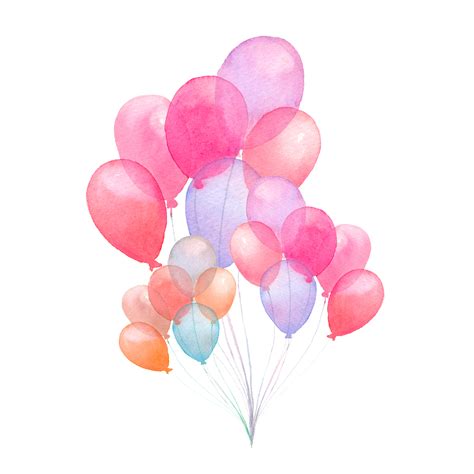 Colorful Balloons Png Picture Png Arts
