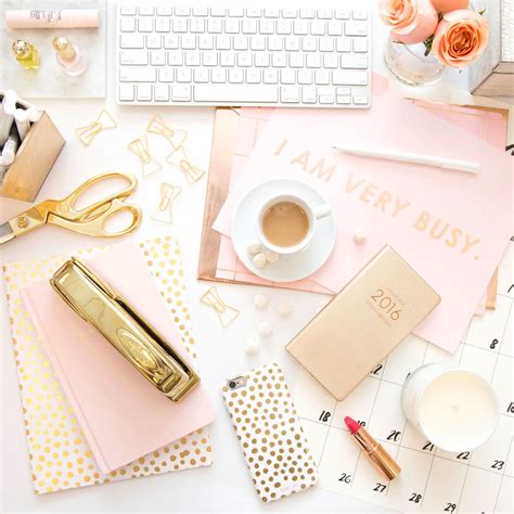 Proyectolandolina Girly Office Desk Accessories