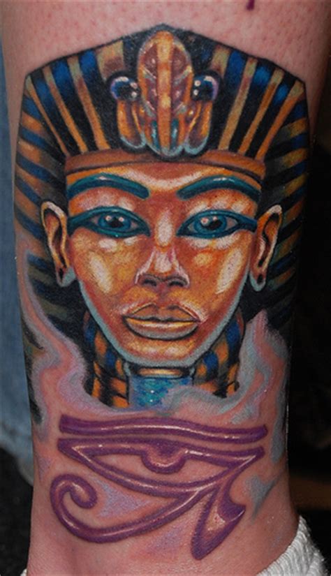 Egyptian Pharaoh Tattoo By Marvin Silva Tattoos