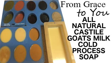 From herbs, clays to flowers, roots and spices. Making Goats Milk Castile Cold Process Soap with All ...