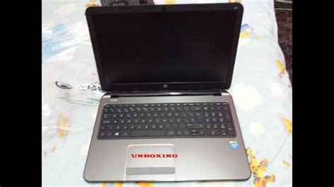 Unboxing Notebook Hp 250 G3 Youtube