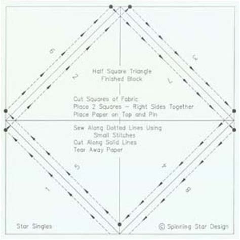 Triangle Paper 3 Inch Singles