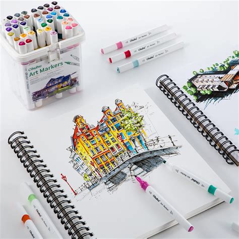 Buy Ohuhu Markers 48 Color Art Marker Set For Architectural Design