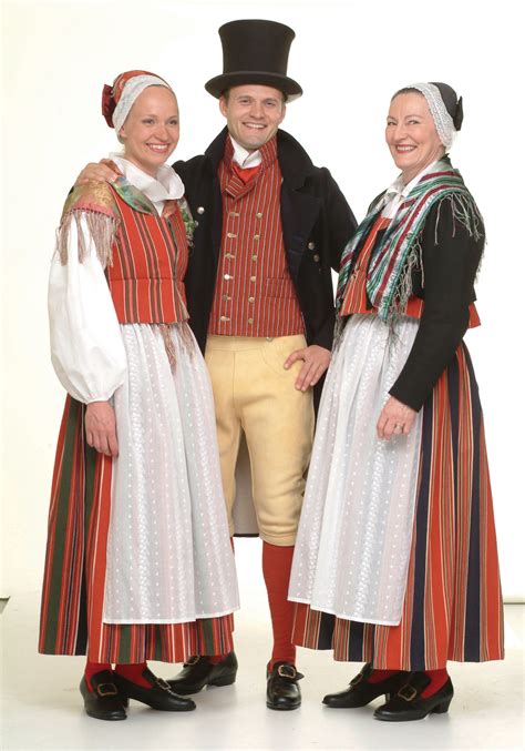 Askola Finland Finnish Costume Clothes Folk Costume