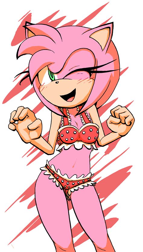 Amy Summer Bikini Sonic The Hedgehog Amy The Hedgehog Sonic Sonic