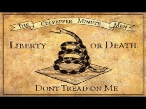 The rattlesnake was used in early american history as a symbol of resistance against british rule. DON'T TREAD ON ME! "The Answer to 1984 is 1776" - YouTube