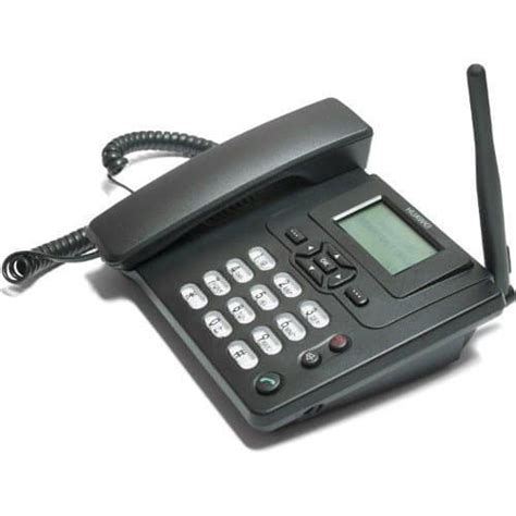 Huawei 3125i Gsm Office Table Phone With Fm Radio Black