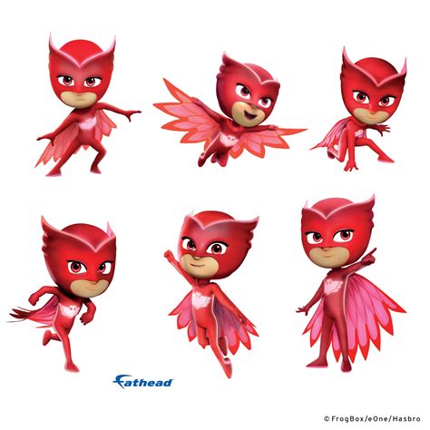 Pj Masks Owlette Collection Officially Licensed Hasbro Removable Ad
