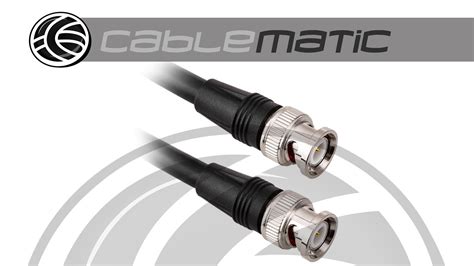Cable Coaxial Bnc G Hd Sdi Macho A Macho De Alta Calidad Distribuido