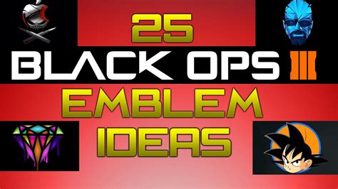25 Black Ops 3 Emblem Ideas With Tutorials Youtube