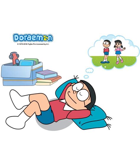 Asian Paints Doraemon Nobita Dreams Of Shizukad Cartoon Characters