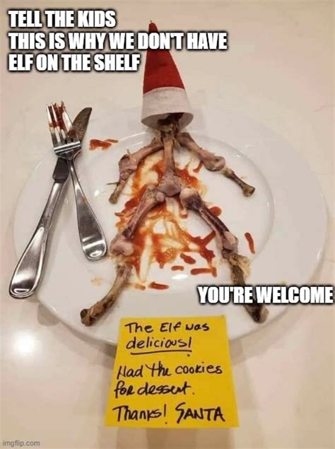 Why We Dont Have Elf On The Shelf Imgflip