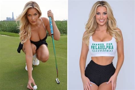 Paige Spiranac Goes Braless On Course As She Leans Over And Teases Fans In Latest Stunning Snap