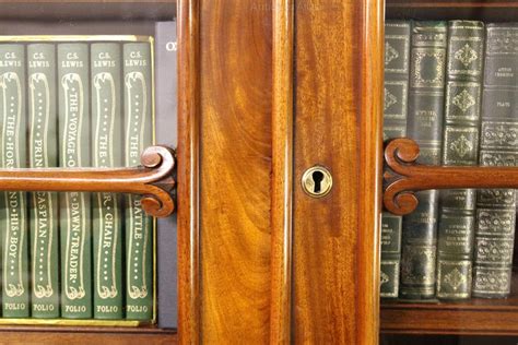 Large Victorian Mahogany Library Bookcase Antiques Atlas