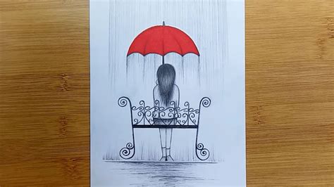 How To Draw A Girl In The Rain