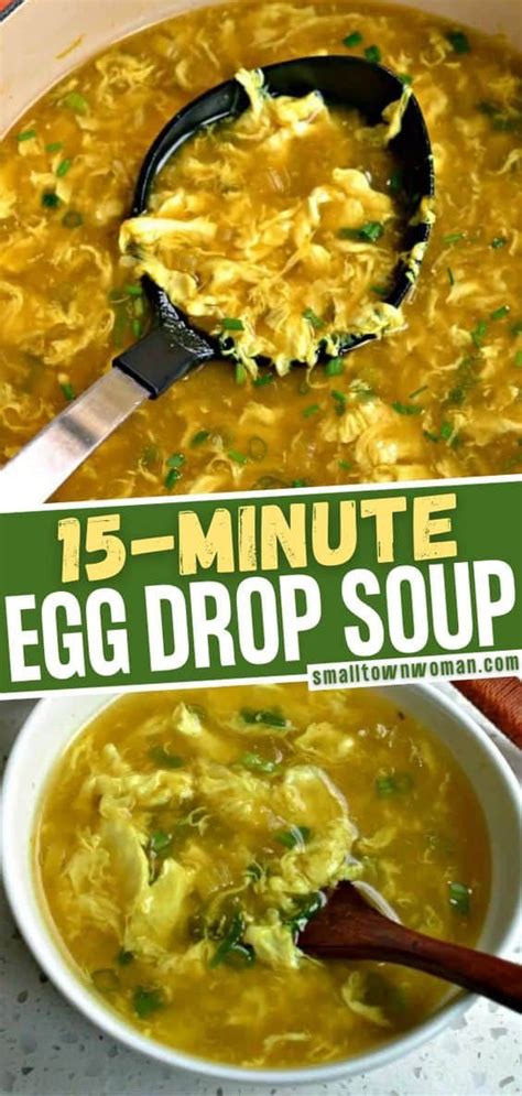 Egg Drop Soup | Recipe | Egg drop soup, Quick dinner ...