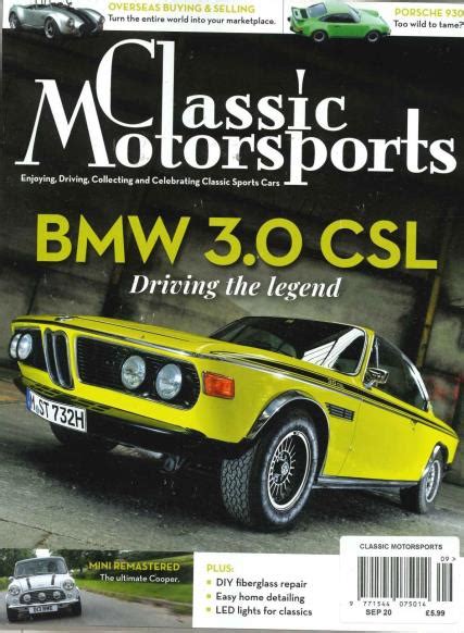 Classic Motorsport Magazine Subscription