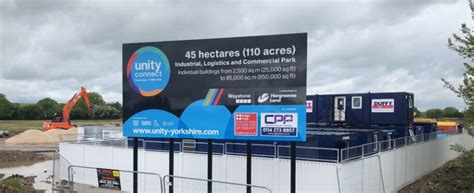 Unity Connect Marketing Board Now Installed On Site