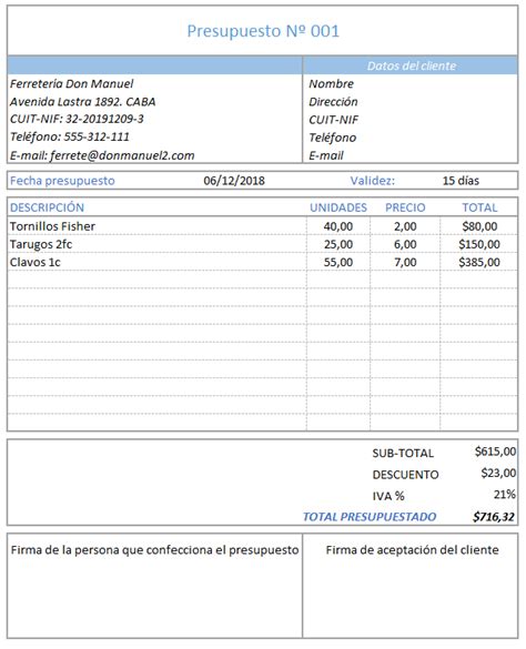 Plantilla Excel Hoja De Presupuesto Descarga Gratis Images And Photos