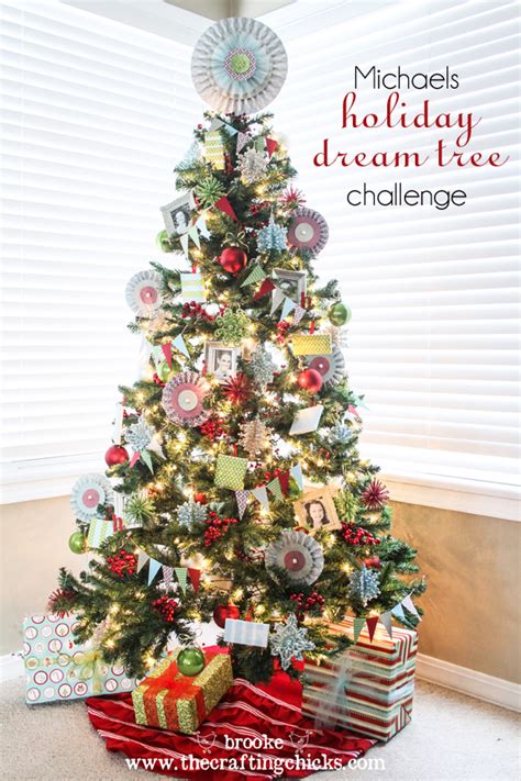Michaels Holiday Dream Tree Challenge Reveal The Crafting Chicks
