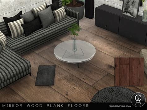 By Pralinesims Found In Tsr Category Sims 4 Floors Wood Plank