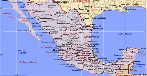 Map Of Mexico Map State