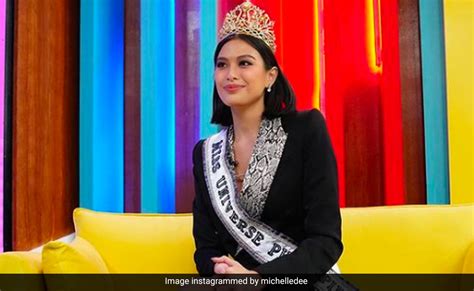 Loud And Proud Miss Universe Philippines Michelle Dee Comes Out As Bisexual