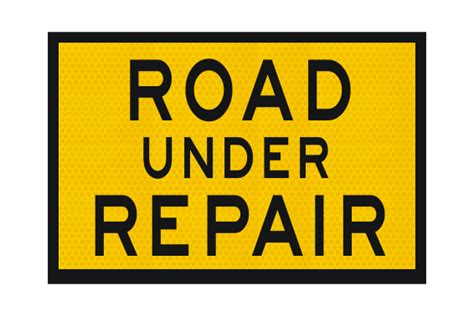 T2 15a Road Under Repair Sign Roadwork Boxed Edge Signs