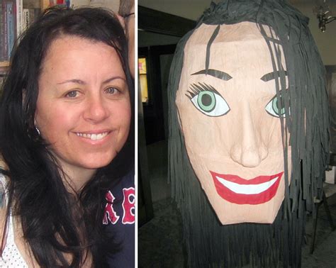 Moms Head Used As Model For Teens Birthday Piñata Boing Boing