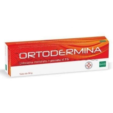 Ortodermina Pomata Anestetica 50 Gr 5 TuttoFarma