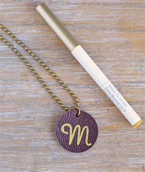 Cricut makes its own brand of leather that cuts easily with the deep cutting blade (which if you'd like to save this tutorial on how to hydro dip a tumbler, hover over the image below and pin it now! Faux Leather Initial Jewelry Pendant AD | Initial jewelry ...