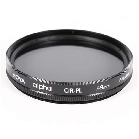 Hoya 49mm Circular Polarizing Alpha Filter At Keh Camera