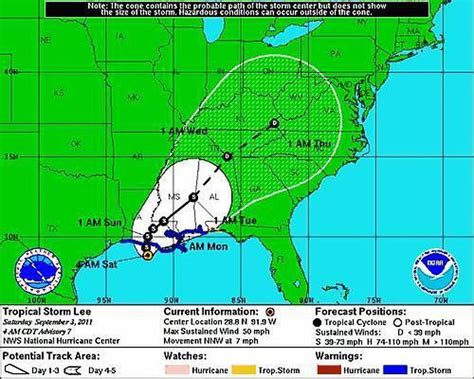 Tropical Storm Lee Causes Power Loss To Estimated 35000 Entergy